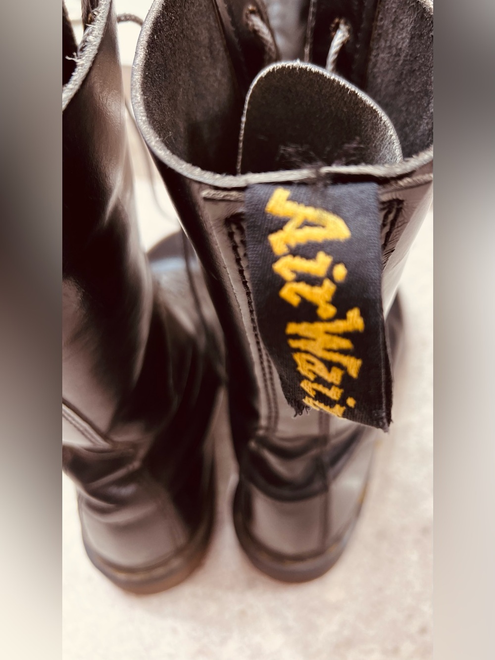 Dr. Martens 🔥EXCEPTING OFFERS🔥 Black Leather 1914 Boots MADE IN ENGLAND MIE US-9 - Picture 5 of 8